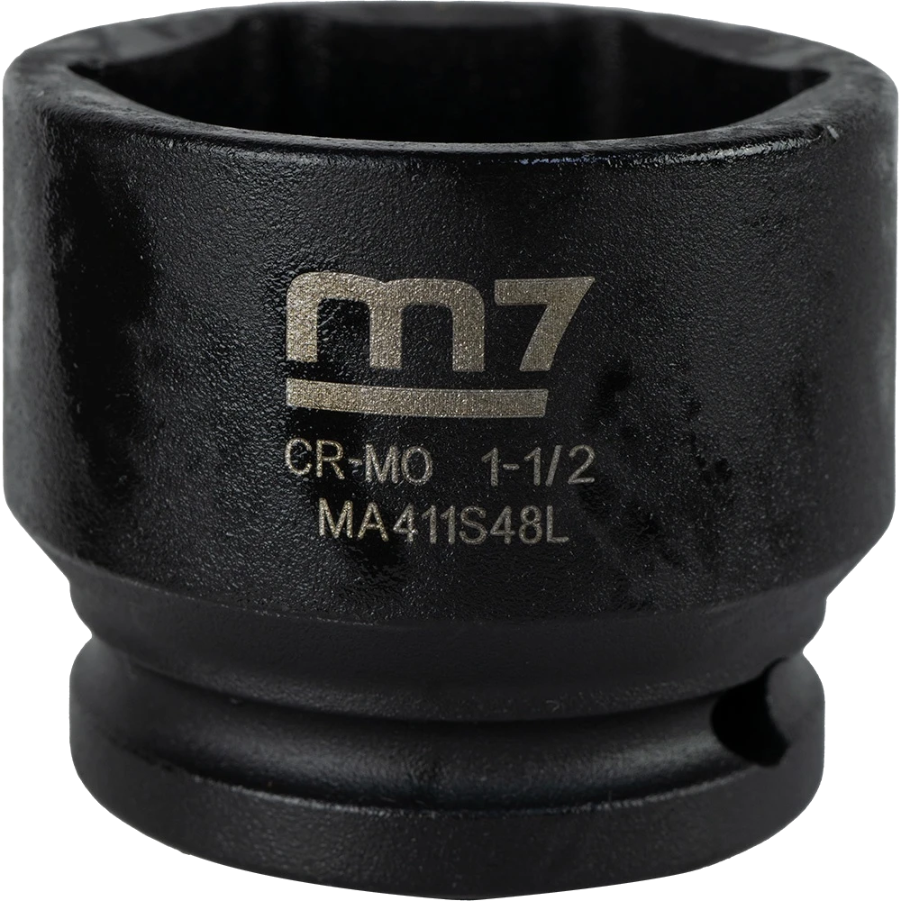 M7 Impact Socket 1/2in Dr. 1-1/2in