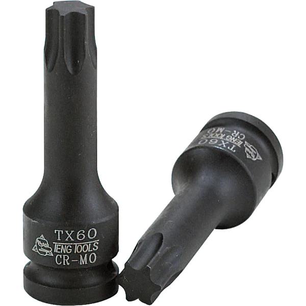 Teng 1/2in Dr. TX55 Impact Bit Socket DIN