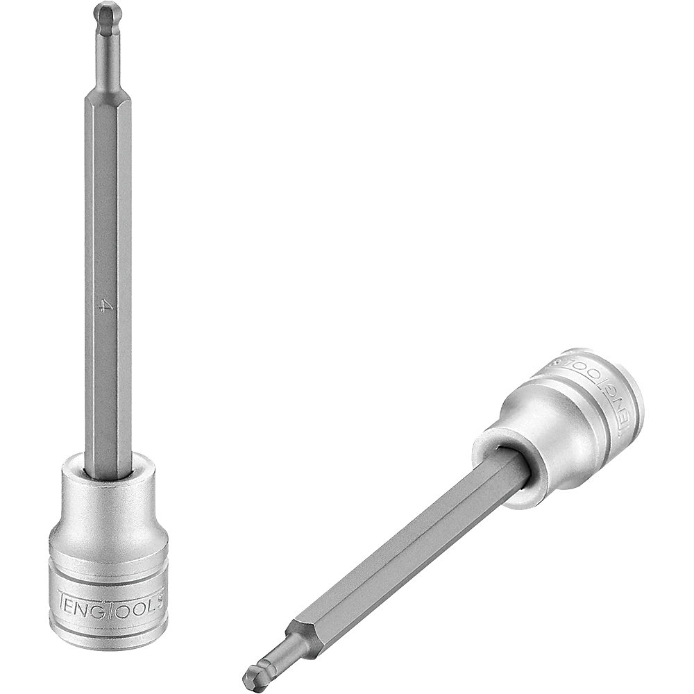Teng 3/8in Hex Bit Socket Ball Point Long 4mm