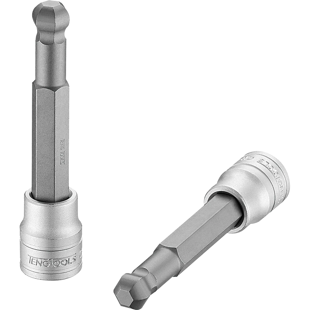 Teng 3/8in Hex Bit Socket Ball Point Long 12mm