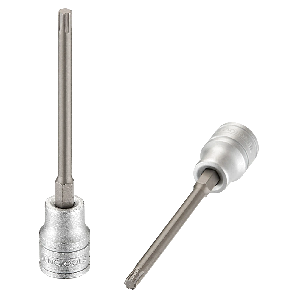 Teng 3/8in Dr. Long Ribe Bit Socket # 05