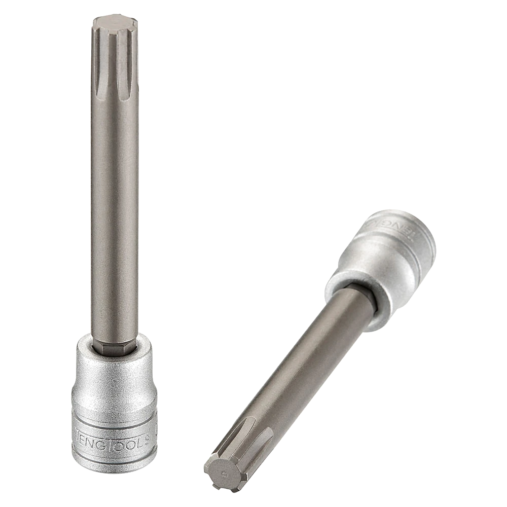 Teng 3/8in Dr. Long Ribe Bit Socket # 10