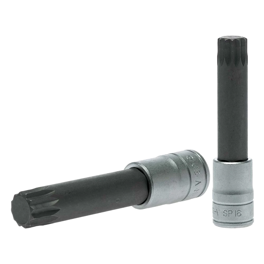 Teng 1/2in Dr. SPL Bit Socket 100mm (L) - #16