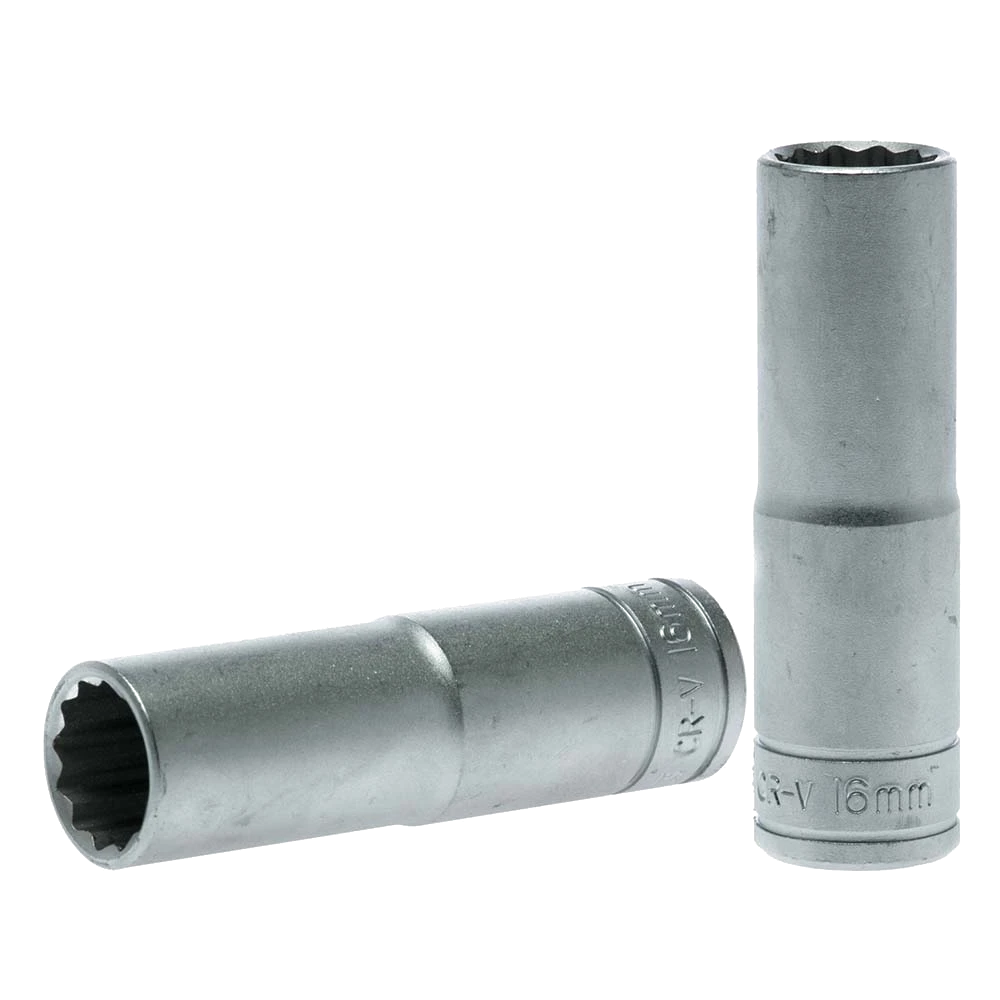 Teng 1/2in Dr. Deep Socket 16mm 12Pnt