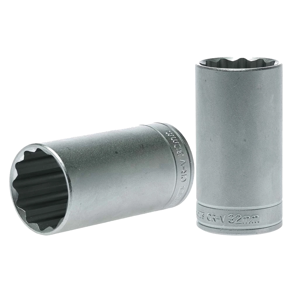 Teng 1/2in Dr. Deep Socket 32mm 12Pnt
