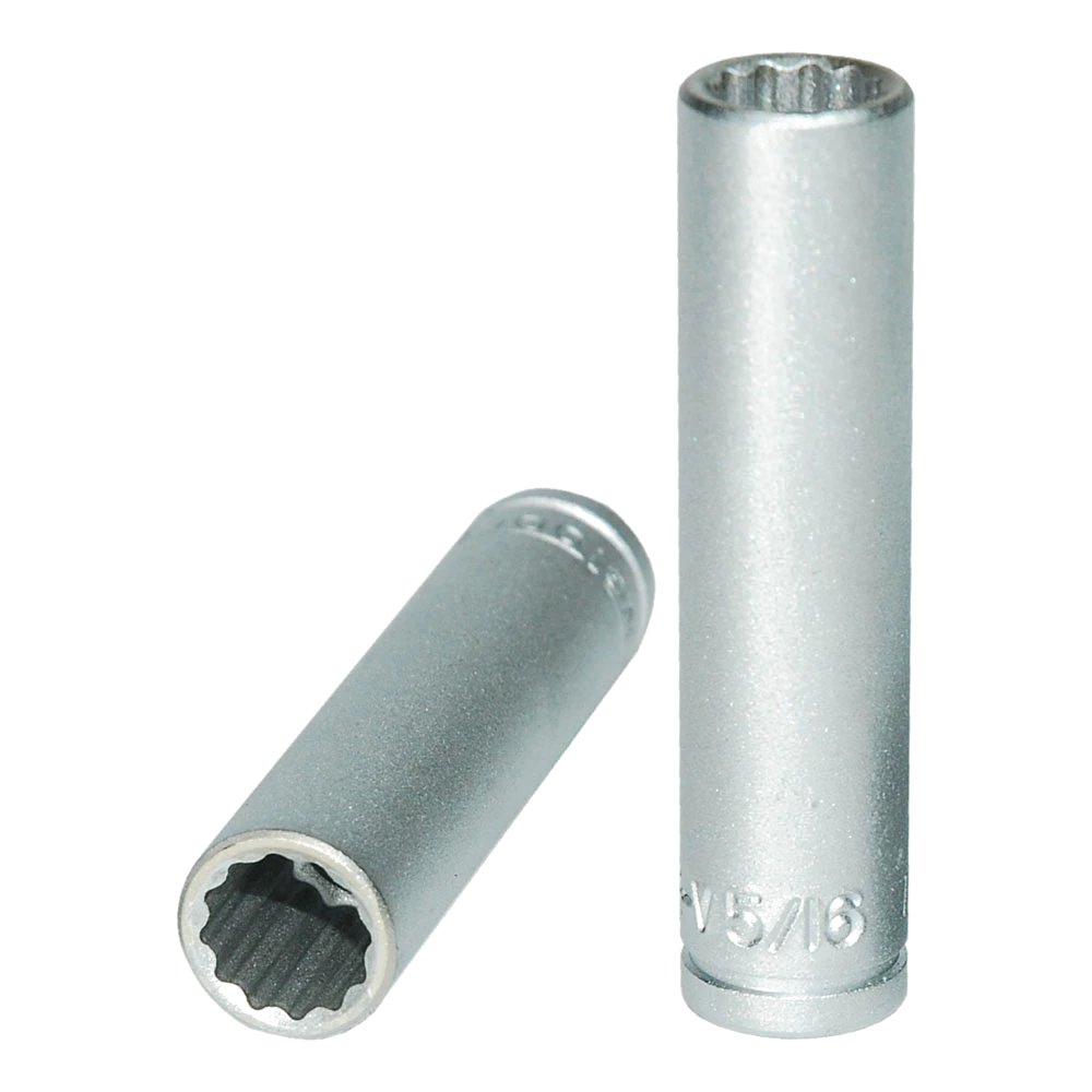 Teng 1/4in Dr. Deep Socket 5/16in 12pt