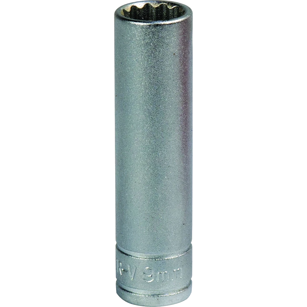 Teng 1/4in Deep Socket 12 Pt Metric 9 mm
