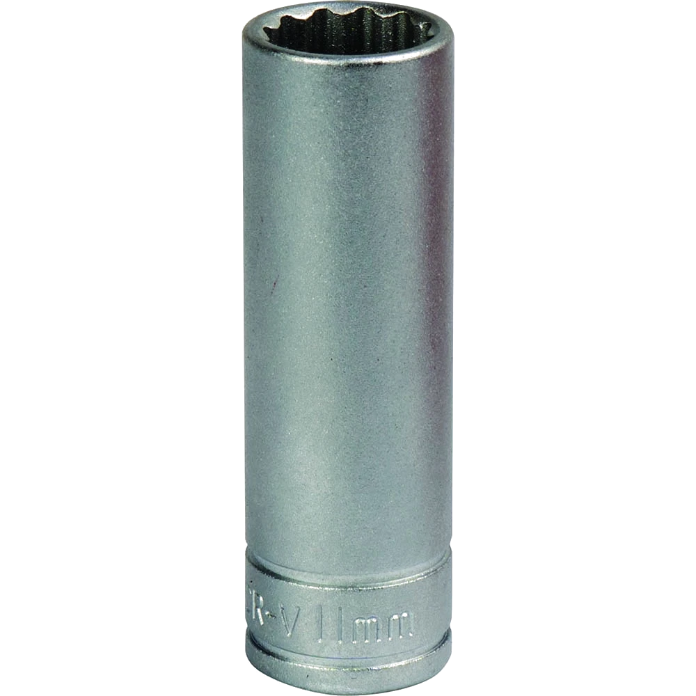 Teng 1/4in Deep Socket 12 Pt Metric 11 mm