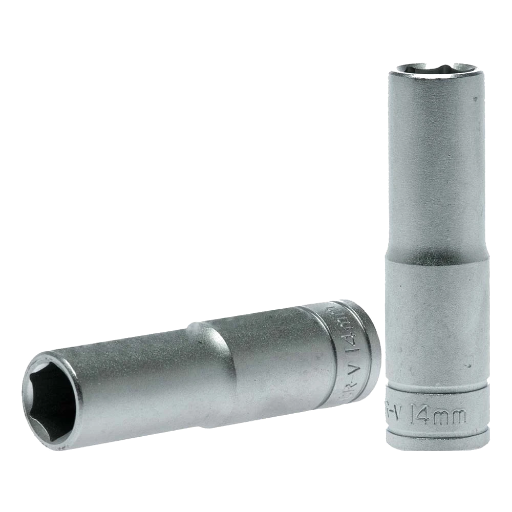 Teng 1/2in Dr. Deep Socket 14mm 6Pnt