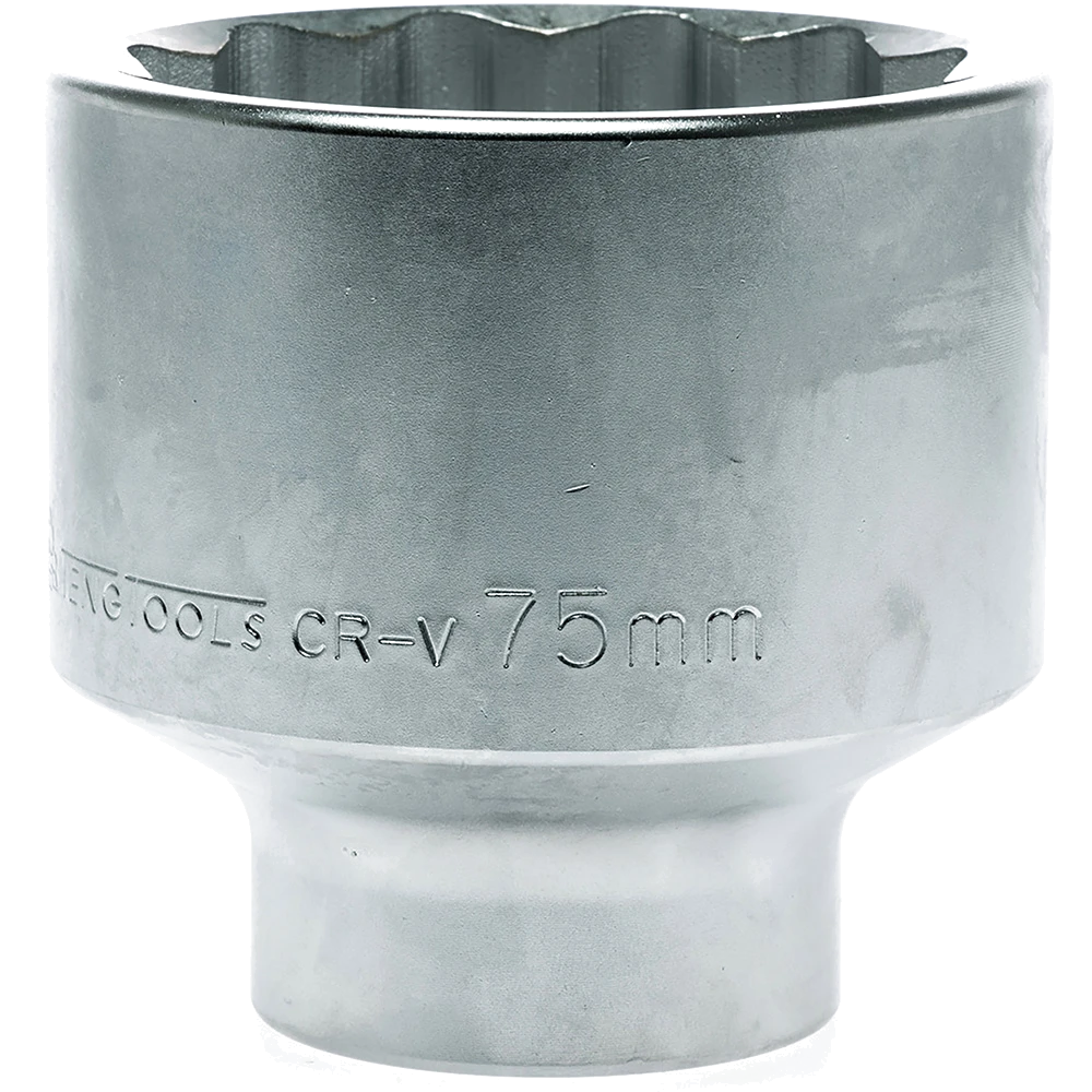 Teng 1in Dr. Socket 75mm 12Pnt