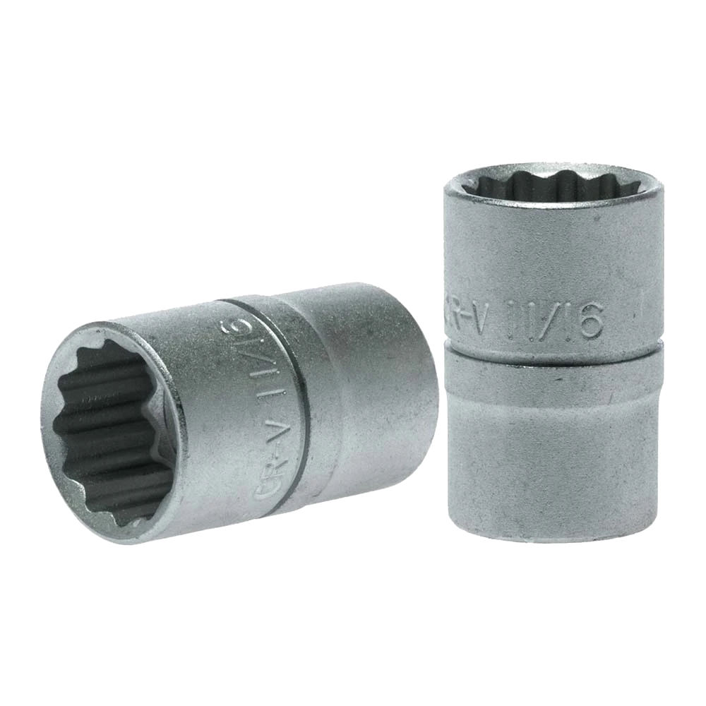 Teng 1/2in Dr. Socket 11/16in 12Pnt