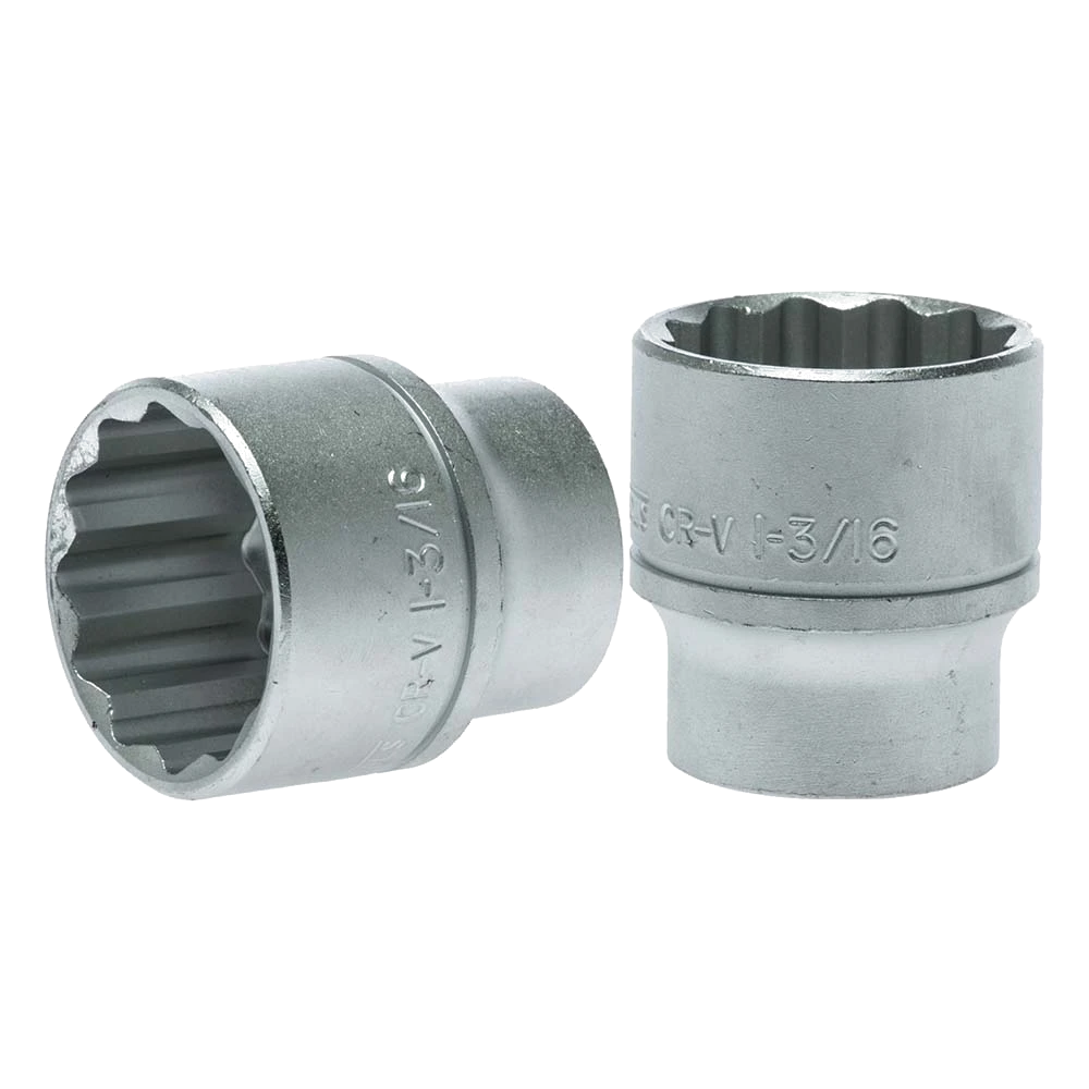 Teng 1/2in Dr. Socket 1-3/16in 12Pnt