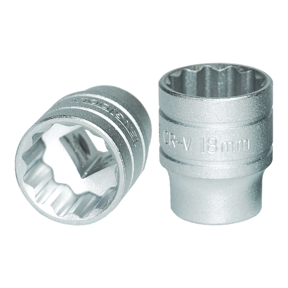 Teng 3/8in Dr. Socket 18mm 12pt