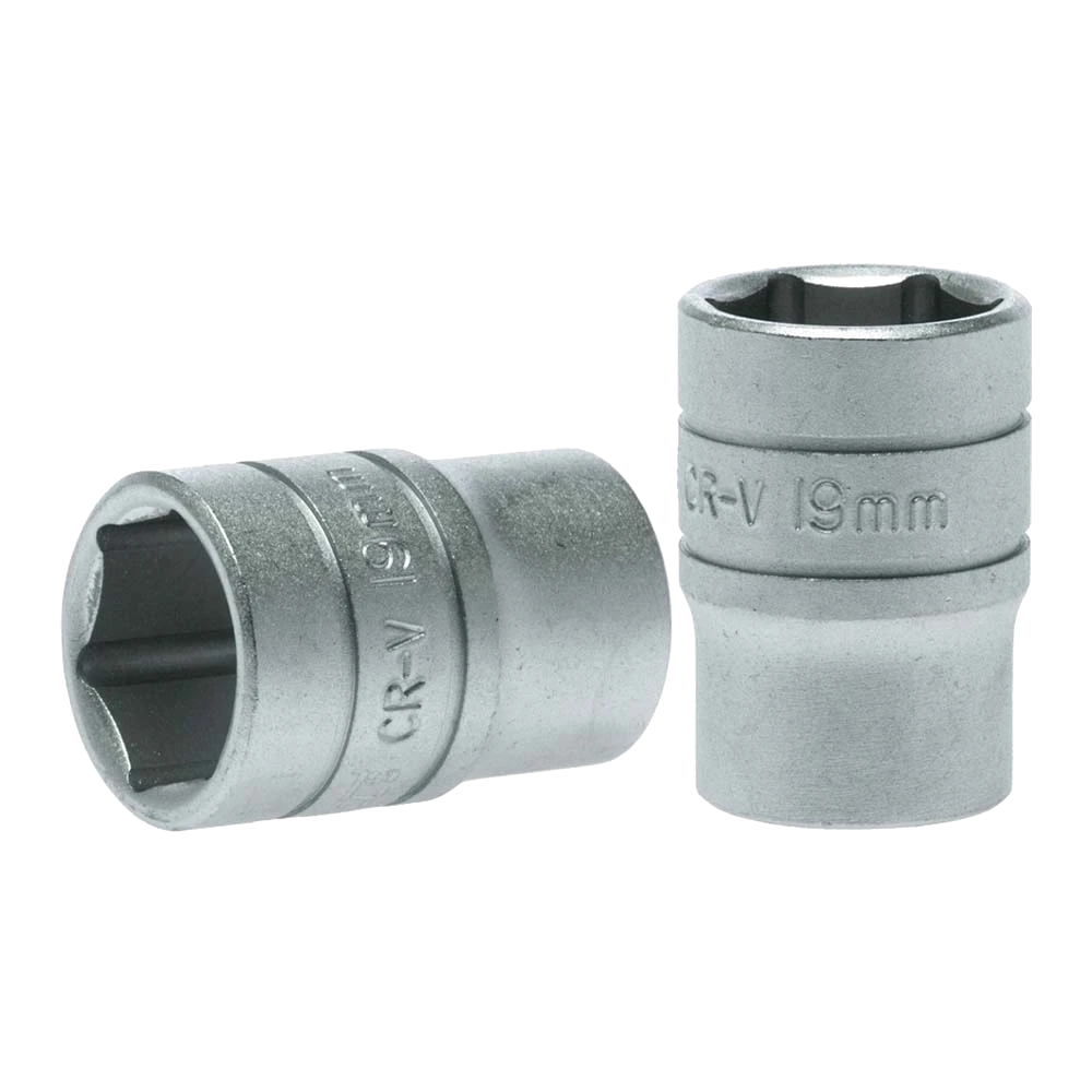 Teng 1/2in Dr. Socket 19mm 6Pnt