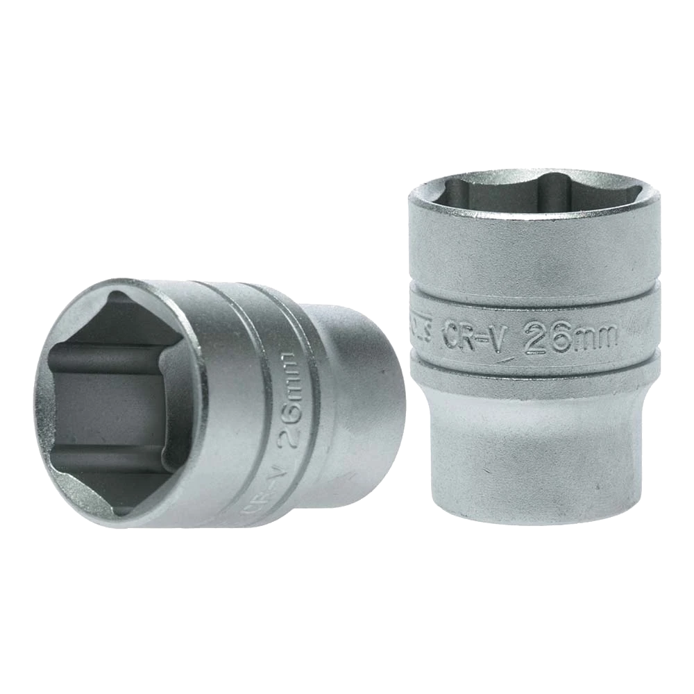 Teng 1/2in Dr. Socket 26mm 6Pnt
