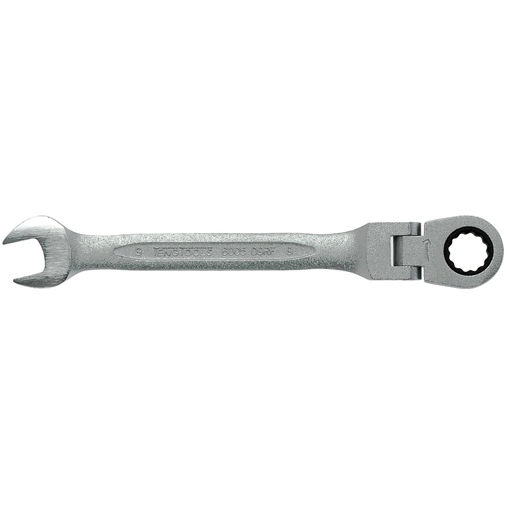 Teng Flex-Head Ratchet Comb. Spanner 9mm
