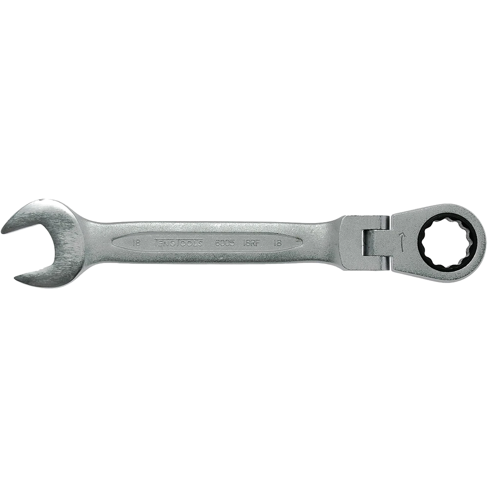 Teng Flex-Head Ratchet Comb. Spanner 18mm