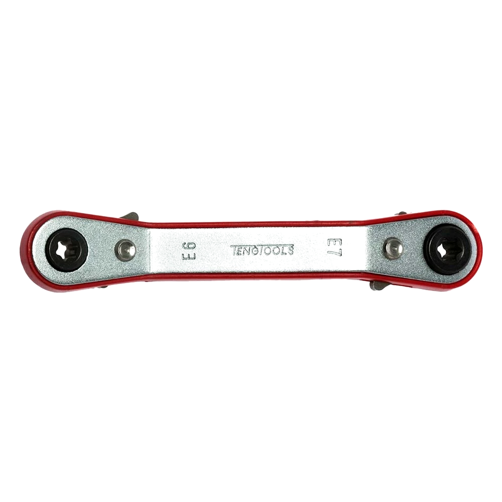 Teng Ratchet Off-Set Dbl. Ring Spanner TX-E 8-10