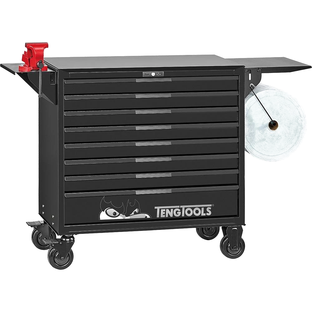 Teng 1008pc Pro35™ 37in Roller Cabinet Tool Kit - Black