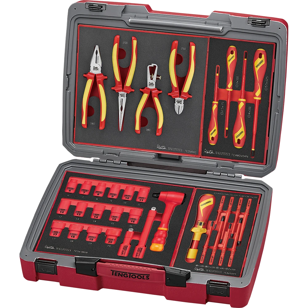 Teng 36pc Mecca Pro TC-6T EVA Electrician Tool Kit
