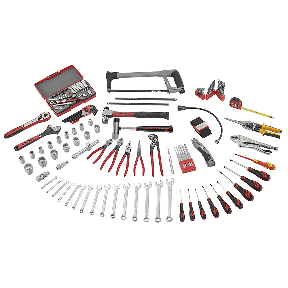 Teng 144pc Tool Kit w/TC540 Cantilever Toolbox