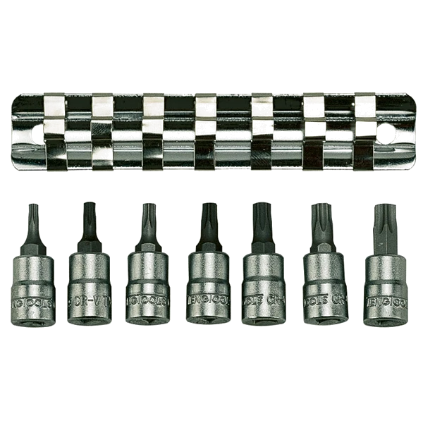 Teng 7pc 1/4in Dr. TX Bit Socket Set 10-40
