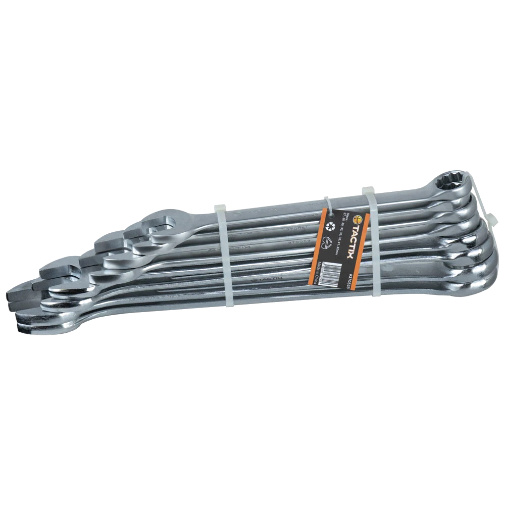 Tactix 8pc Combination Spanner Set 27-42mm