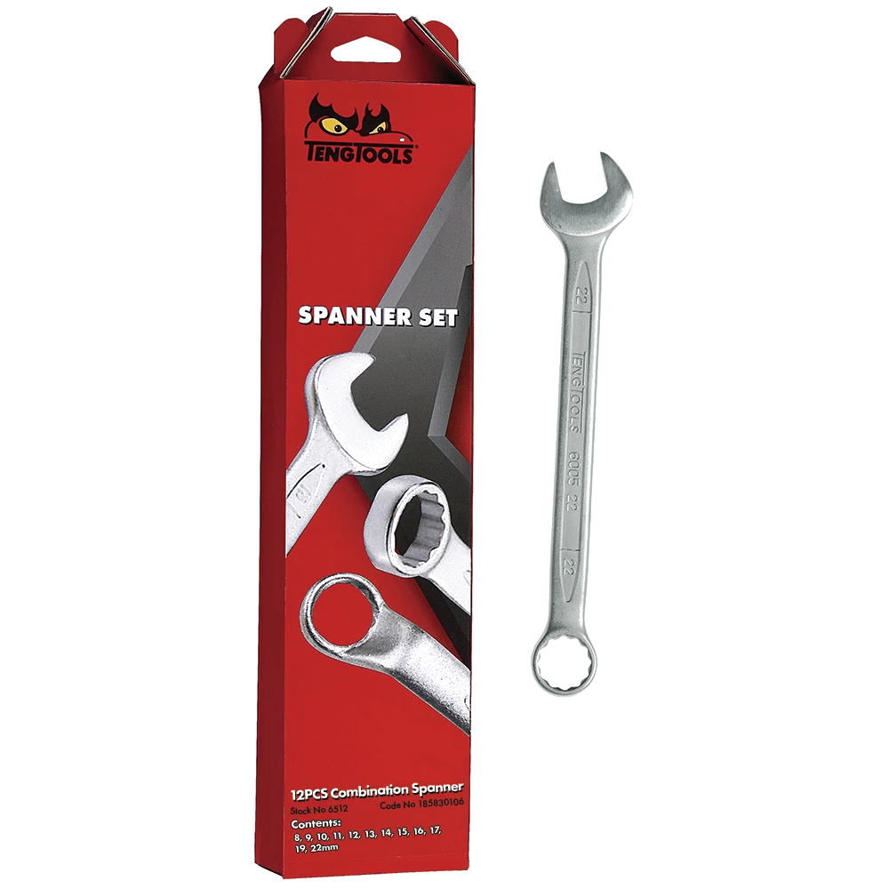 Teng 12Pc Combination Spanner Set (MM)
