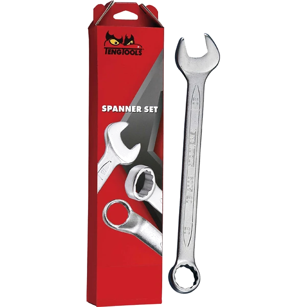 Teng 12pc Combination Metric Spanner Set 8-19mm