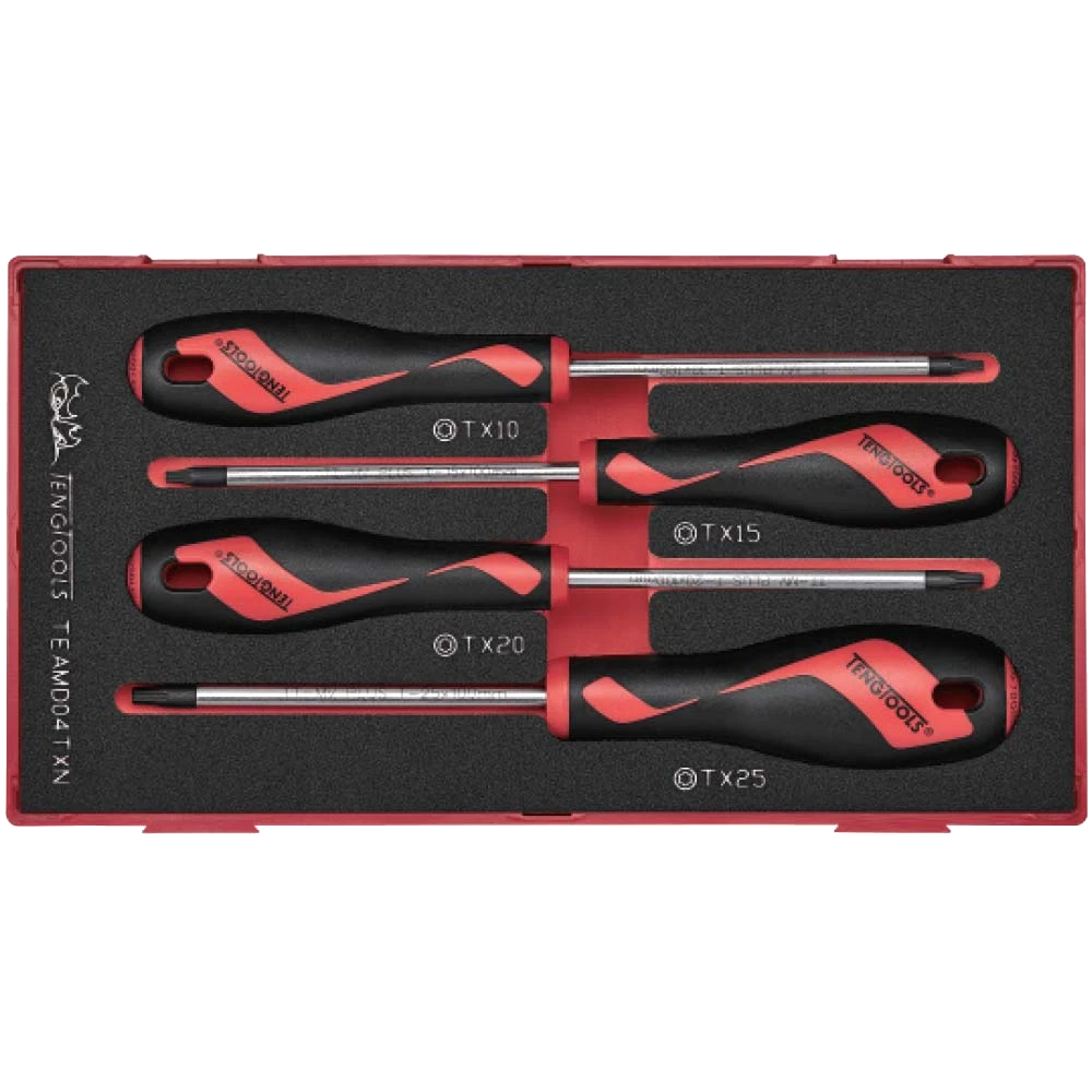 Teng 4pc Screwdriver Set TX