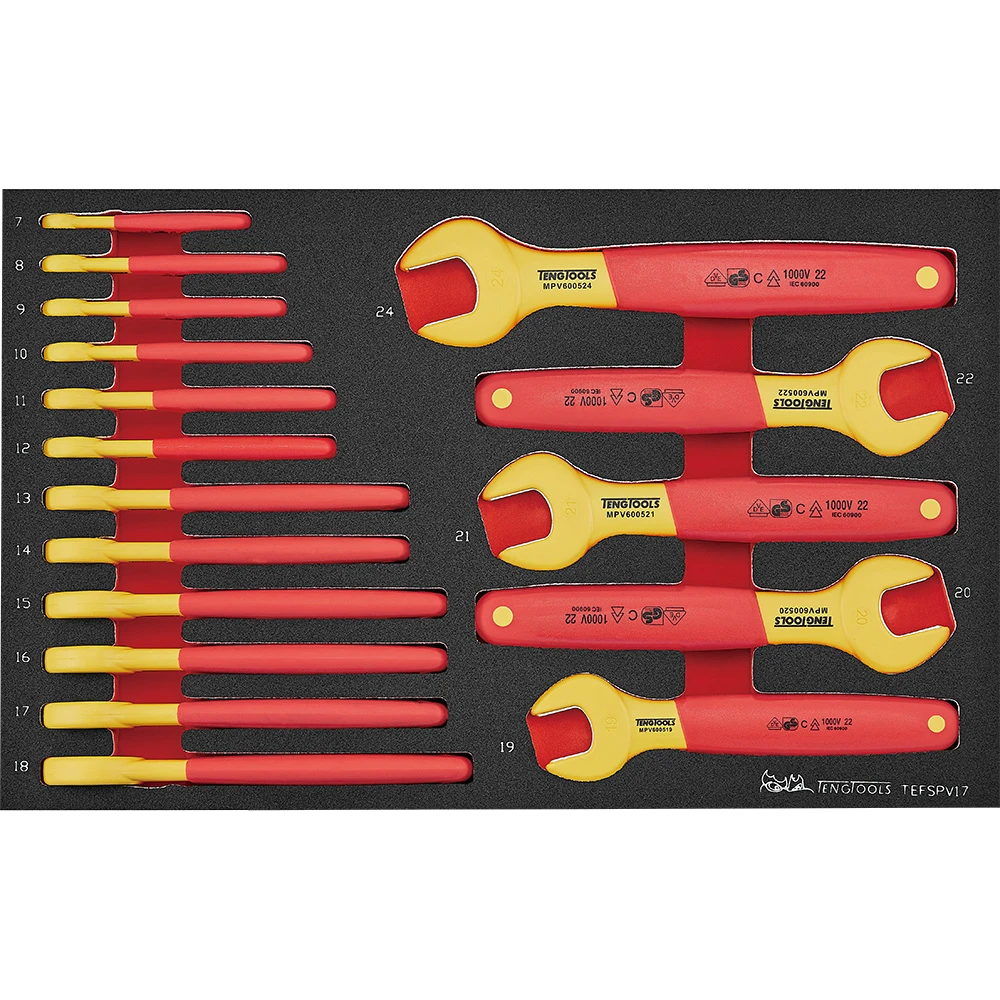 Teng 17pc Insulated Spanner Set EVA3
