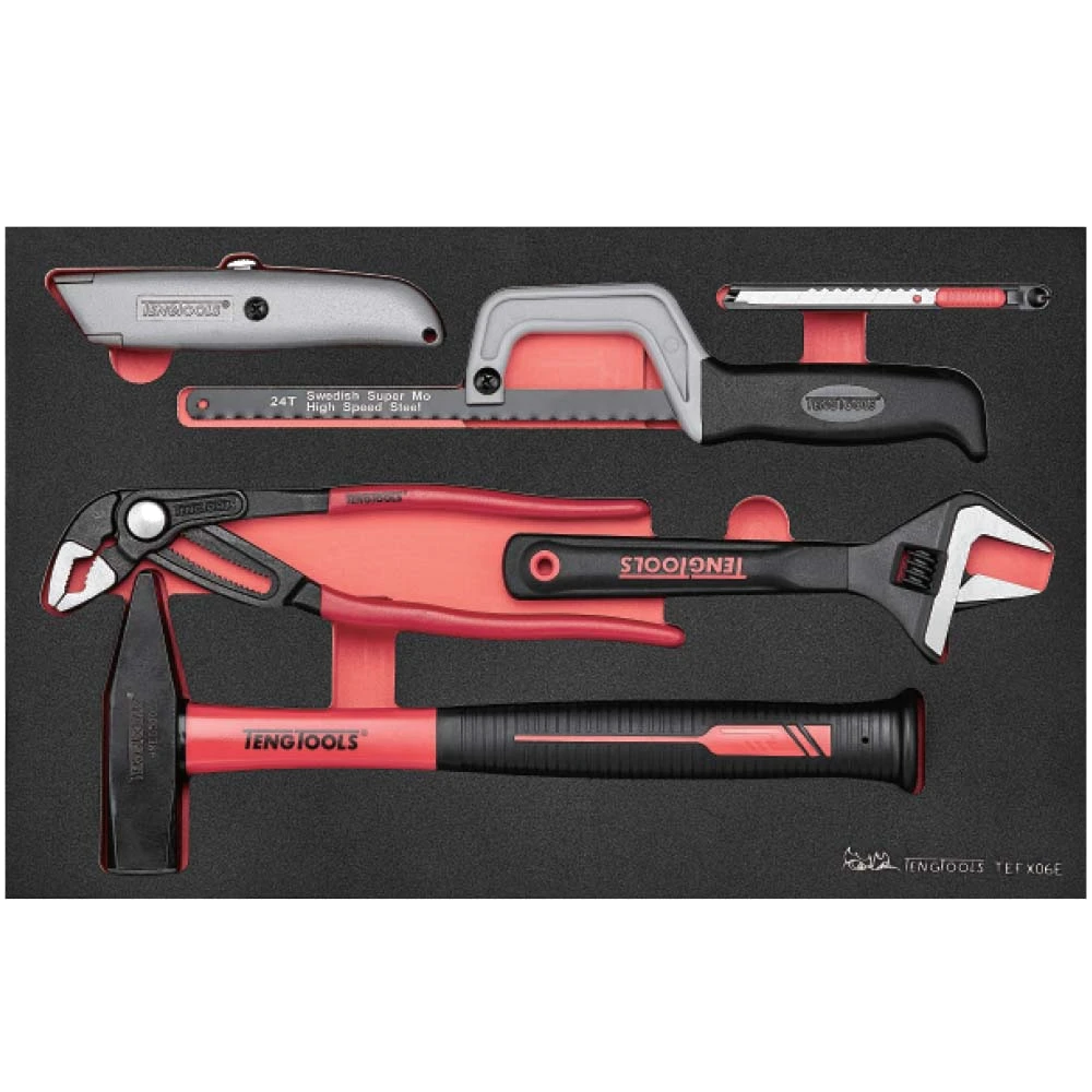 Teng 6pc Plumbing Tool Set E Hammer