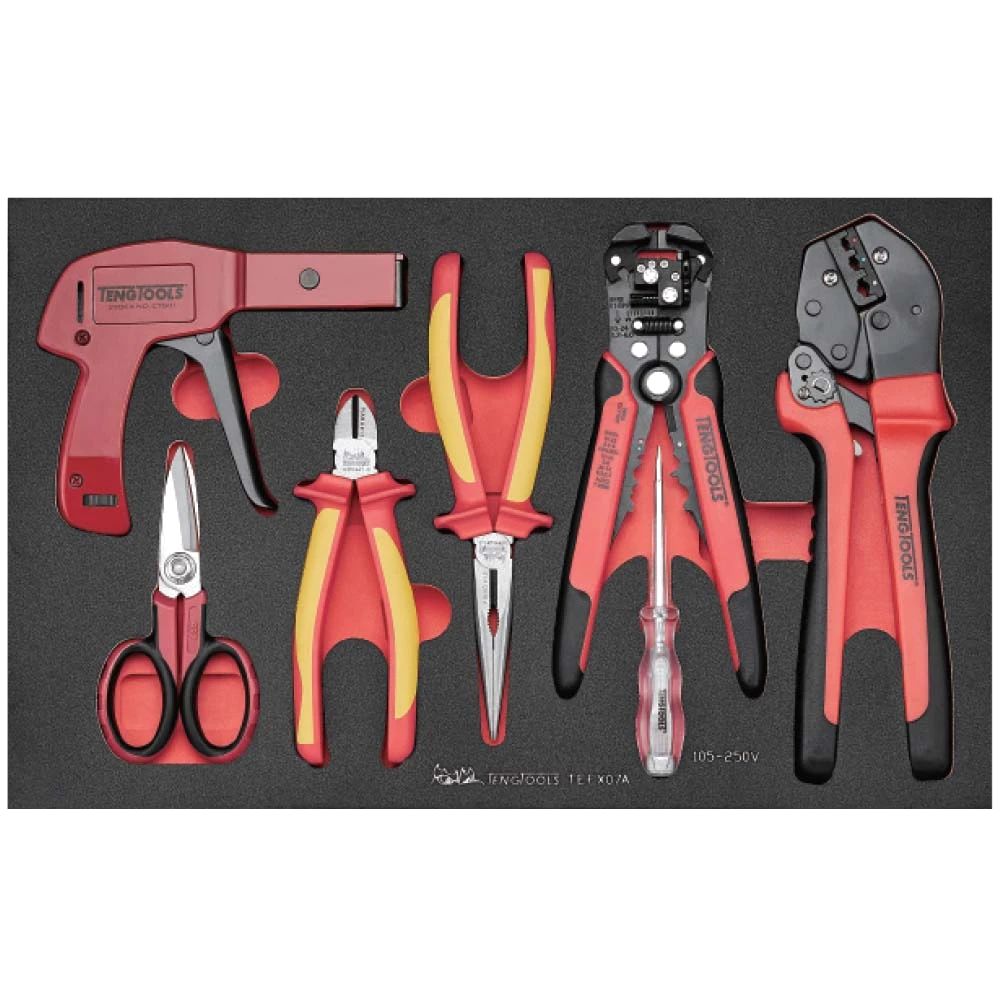 Teng 7pc Electrician Tool Set