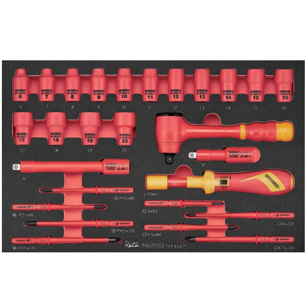 Teng 27pc Insulated Socket & Torque Screwdriver Set