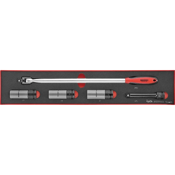 Teng 5pc Auto Wheel Tool Set W/Skts - TEX-Tray