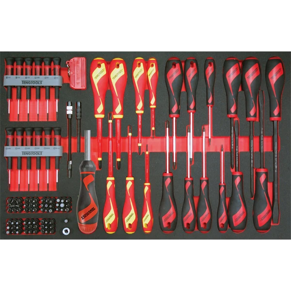 Teng 98pc MD Tx/Tpx Pwr-Thru & Vde S/Driver Set (EVA)