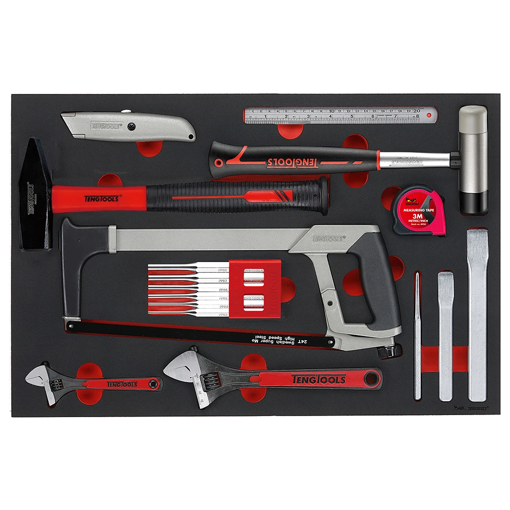 Teng 12pc General Tool Set (EVA)