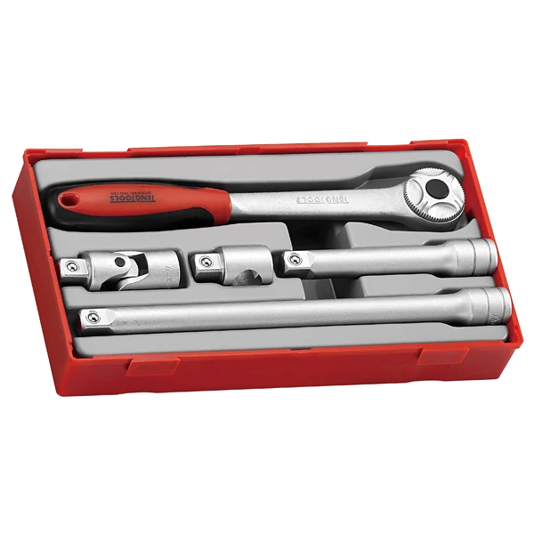 Teng Ratchet Handle Set with 1/2in Square-Drive