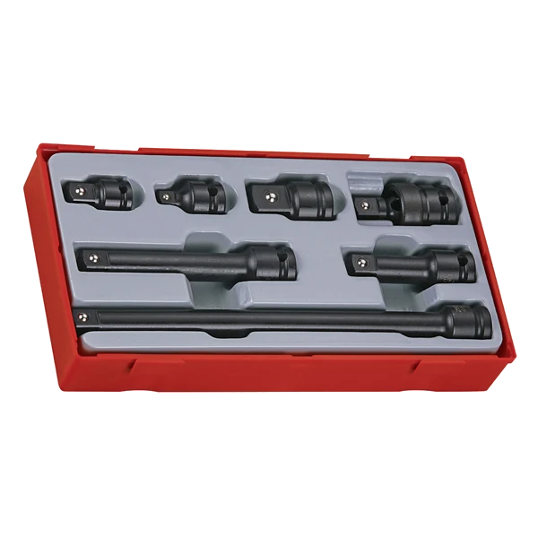 Teng 7pc 1/2in Dr. Imp Acc Set (ANSI) - TC-Tray