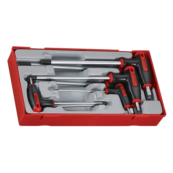 Teng 7pc T-Handle Hex Driver Set 2.5-8mm - TC-Tray