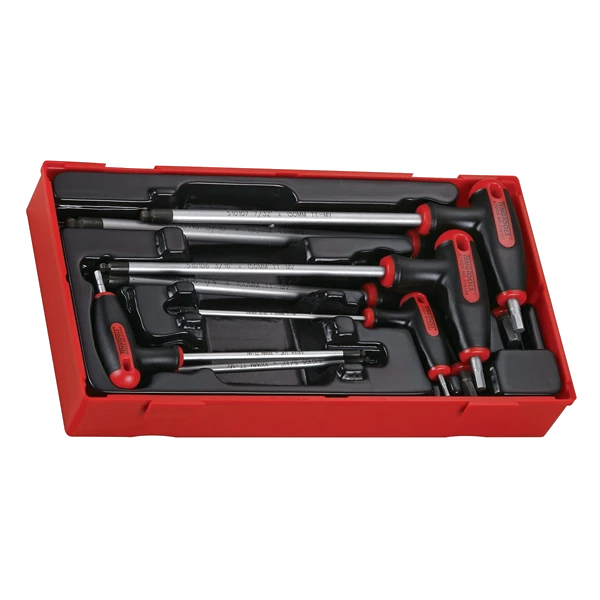 Teng 7pc T-Handle AF Hex Driver Set - TC-Tray