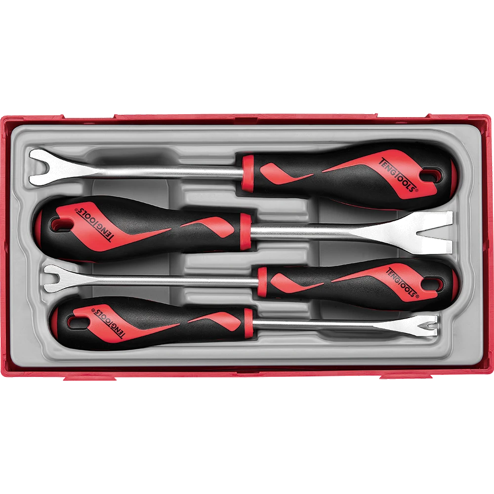 Teng 4pc Clip & Panel Remover Set