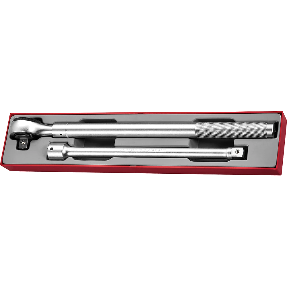 Teng 2pc 3/4in Dr. Extendable Ratchet Set - TTX-Tray
