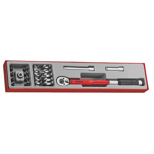 Teng 22pc 3/8in Dr.Torq Wr Set 20-100Nm - TTX-Tray