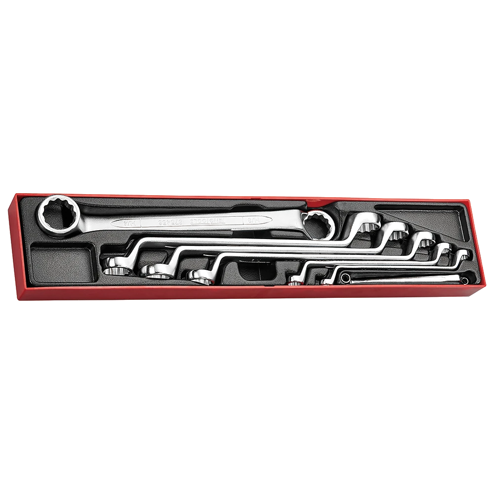 Teng 7pc AF Spanner Set Dbl. Ring 1/4-1-1/4in - TTX-Tray