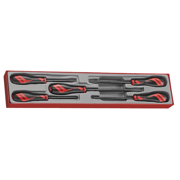Teng 5pc MD Power-Thru S/Driver Set - TTX-Tray