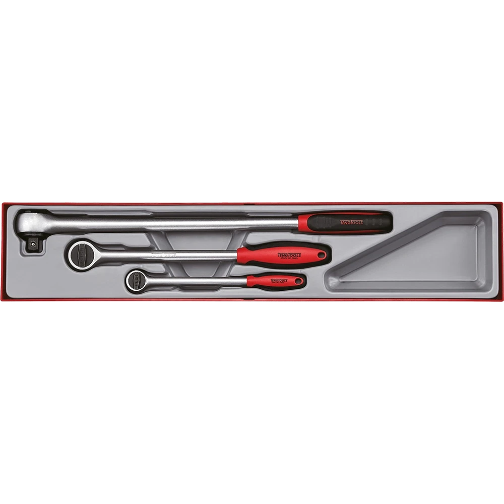 Teng 3pc Long Arm Ratchet Set TTX