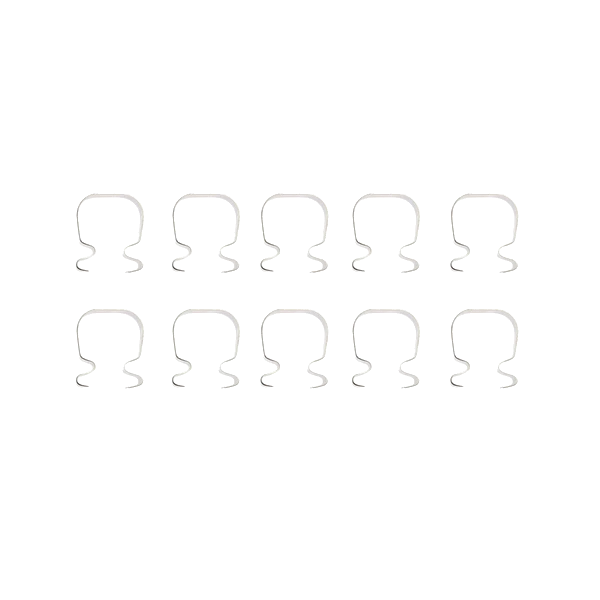 Teng 10pc 3/4in Dr. Clips for Socket Rails
