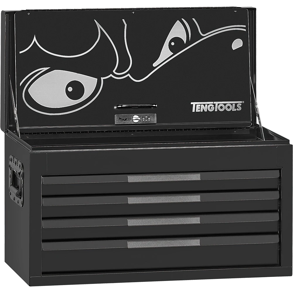 Teng Pro35™ 26in Tool Chest 4 Drawers Black