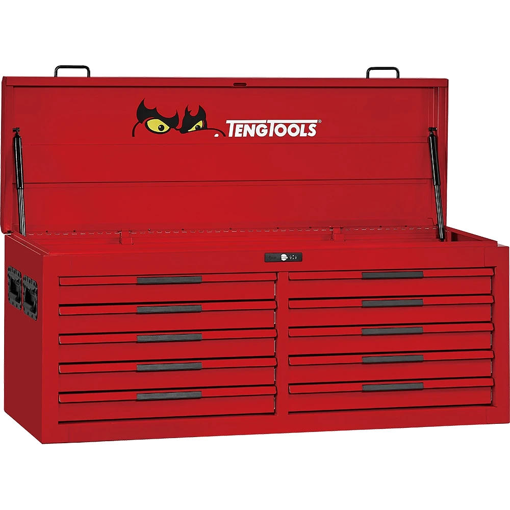 Teng Pro35™ 53in Tool Chest 10 Drawers Red